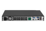 Lorex Fusion 4K (16 Camera Capable) 4TB Wired NVR System with IP Dome Cameras featuring Listen-In Audio