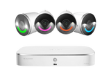 Lorex Fusion 4K 16-Channel (8 Wired and 8 Wi-Fi ) 2TB NVR System with 4 Spotlight Indoor/Outdoor Wi-Fi 6 Security Cameras