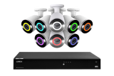 Lorex Fusion 4K 16-Channel 3TB Wired NVR System with Bullet Camera Featuring Smart Security Lighting and 2-Way Audio