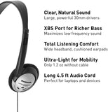 Panasonic On-Ear Headphones RP-HT21 (Black & Silver)