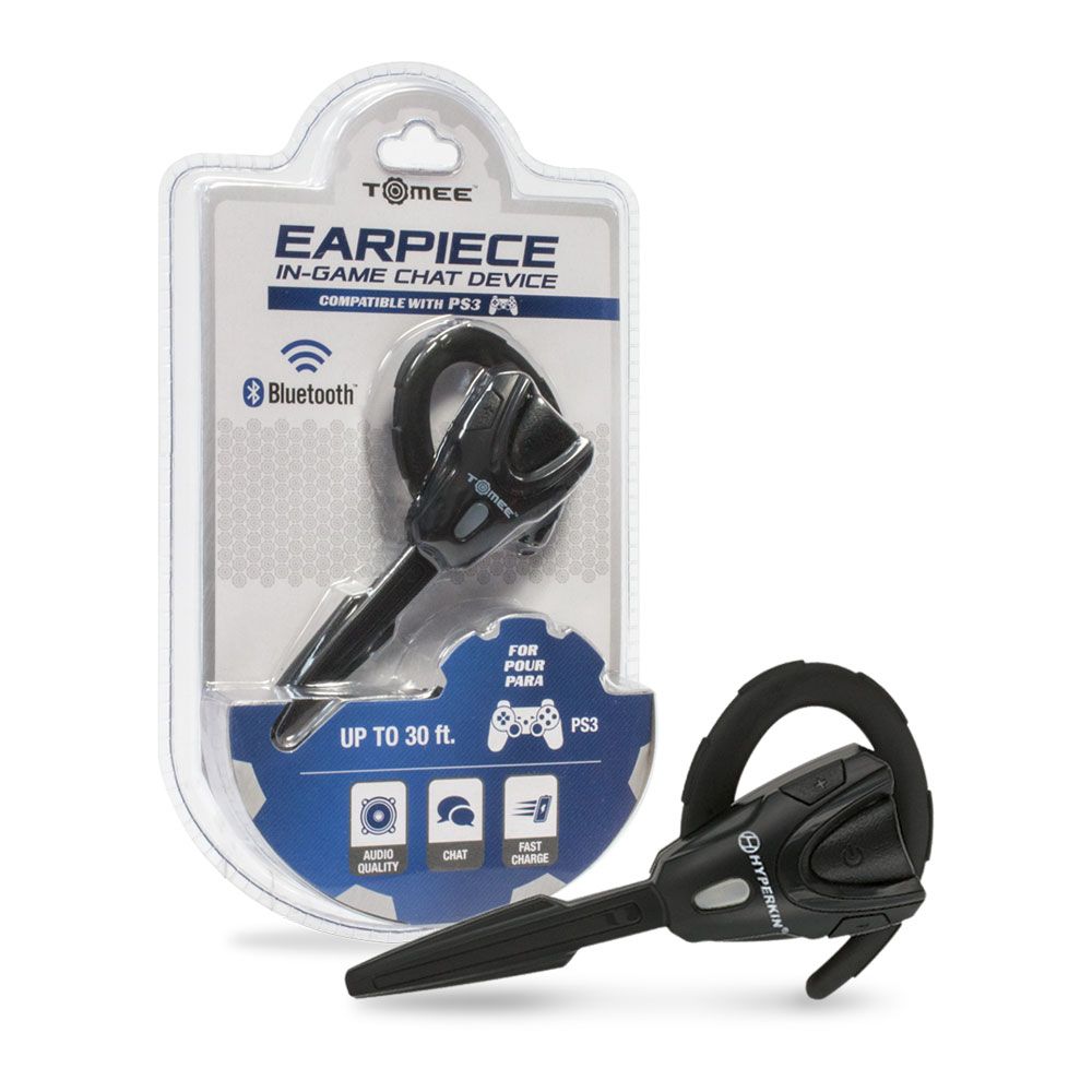 Oreillette Bluetooth Noire Pour Ps3 - Accessoires Jeux Vidéo Oreillette Bluetooth Noire Pour Ps3 - Accessoires Jeux Vidéo