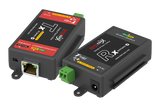 Single Port IP & PoE over 2-wire Set (300m/1000ft end-to-end converters)