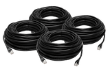 CAT6 Outdoor Extension Cable, Weather Shielded, cUL CMR Riser Rated, UV Treated, Direct Burial Underground