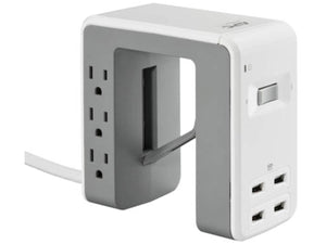 APC SurgeArrest Ess Multi-Use 6 Outlet White