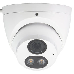 Alibi Vigilant Performance 5MP Starlight SmartSense 98 Feet IllumiNite LED IP Turret Camera w/Built-in Mic