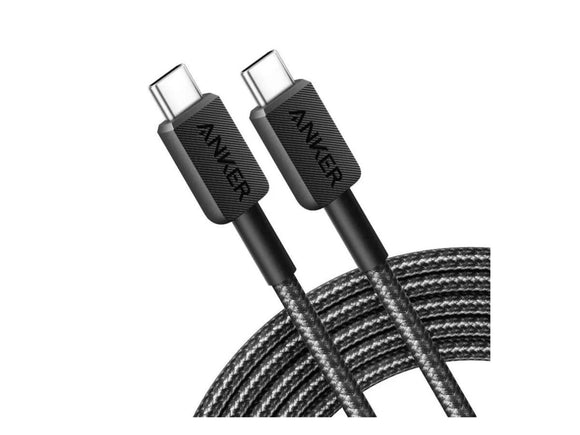 Anker 60W Braided USB-C to USB-C Cable (10ft) Black Iteration 1 Special
