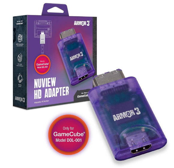 Armor3 NuView HD Adapter For: GameCube®
