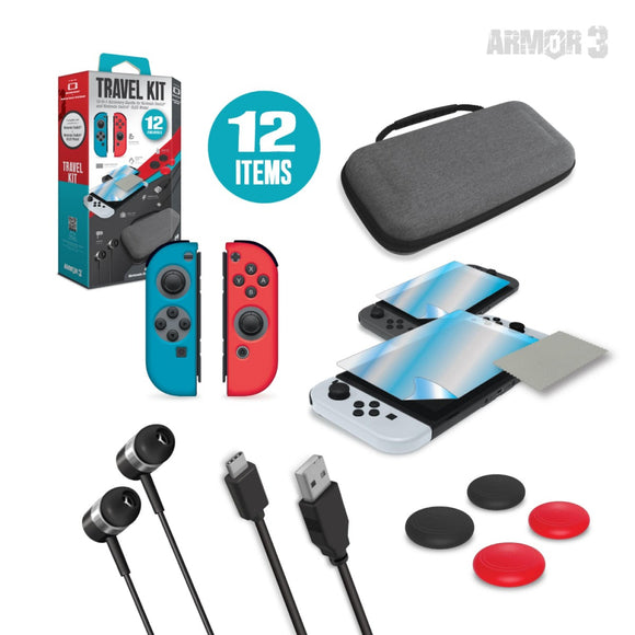 Armor3 Travel KitFor: Switch® OLED Model / Switch®