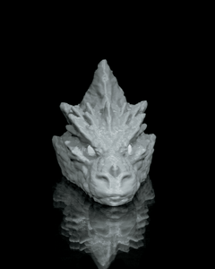 Boulder Dragon Head Keychain