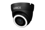 Lorex Connect V3 4K Wired PoE Turret Camera with Smart Security Lighting - White/Black (Cable not included)
