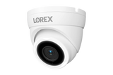 Lorex Connect V3 4K Wired PoE Turret Camera with Smart Security Lighting - White/Black (Cable not included)