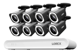 Lorex Connect V Series 4K 8-Channel Wired NVR System with V3 4K PoE Bullet Cameras - 1TB