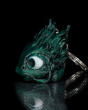 Forest Baby Dragon Head Keychain