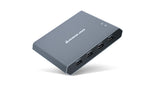 Access Pro+ 2-Port 4K USB-C Desktop KVM with DisplayPort output and USB peripheral (TAA).