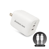GearPower Dual USB-C 65W GaN Charger.