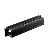 2U 19" Horizontal Cable Management Duct.