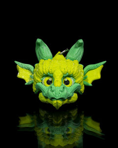 Heart of the Forest Dragon Head Keychain
