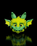 Heart of the Forest Dragon Head Keychain