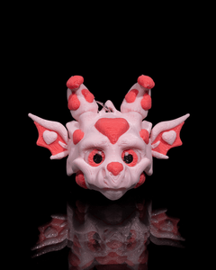 Heartbreaker Dragon Head Keychain