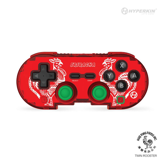 Hyperkin Hyperkin Limited Edition Pixel Art Bluetooth Controller Official Sriracha (Twin Rooster)For: Switch® / Switch® Oled Model / Windows 10/11® / PC / Mac® / Android® / iOS®