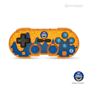 Hyperkin Limited Edition Pixel Art Bluetooth Controller Official Kraft Mac & Cheese (Cheesey Overload)For: Switch® / Switch® Oled Model / Windows 10/11® / PC / Mac® / Android® / iOS®