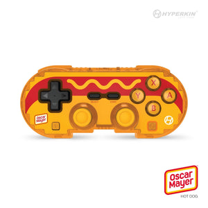 Hyperkin Limited Edition Pixel Art Bluetooth Controller Official Oscar Mayer (Hot Dog)For: Switch® / Switch® Oled Model / Windows 10/11® / PC / Mac® / Android® / iOS®