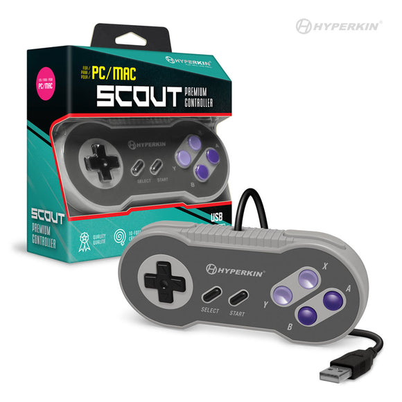 Hyperkin Scout Premium USB ControllerFor: PC / Mac®