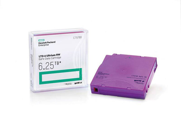 HPE LTO6 Ultrium 6.25TB RW Data Cartridge