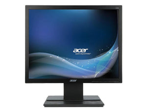 Acer V, White LED backlight LCD, V176L b, 17Inch, AG,1280 x 1024, 5:4, 100000000:1, 250 cd/m2, 5ms, 170(H)/160(V), VGA, Black