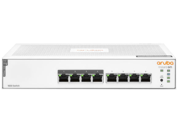 HPE Networking Instant On 1830 8G 4p Class4 PoE 65W Switch US