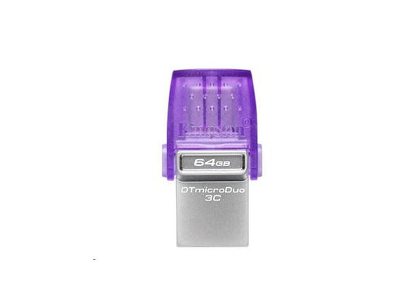 Kingston 64GB DATATRAVELER MICRODUO 3C 200MB/S DUAL USB-A + USB-C