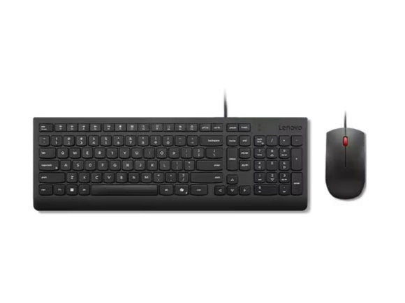 Lenovo Essential Wired Combo - keyboard and mouse set
