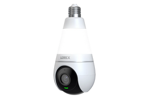 Lorex 2K Wi-Fi Smart Lightbulb Camera (Cloud-Enabled)