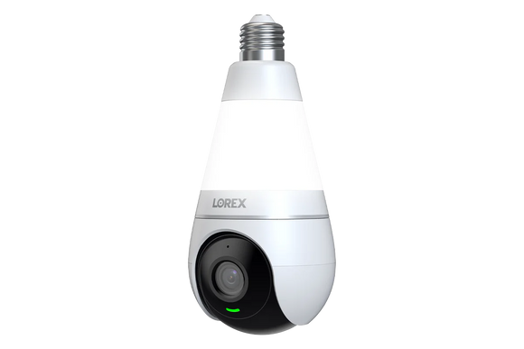 Lorex 2K Wi-Fi Smart Lightbulb Camera (Cloud-Enabled)