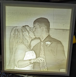Custom 3D Printed Lithophane Lighted Photo Boxes *100% MADE IN USA*