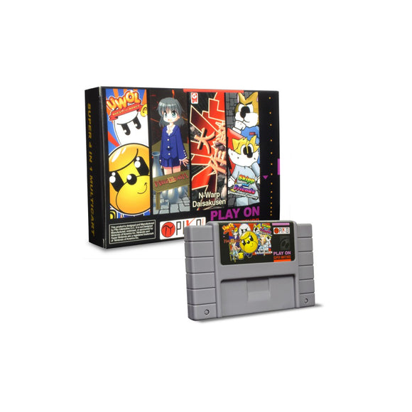 Piko Interactive Super 4 in 1 MulticartFor: Super NES®