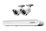 Lorex Connect V Series 4K 8-Channel Wired NVR System with V3 4K PoE Bullet Cameras - 1TB