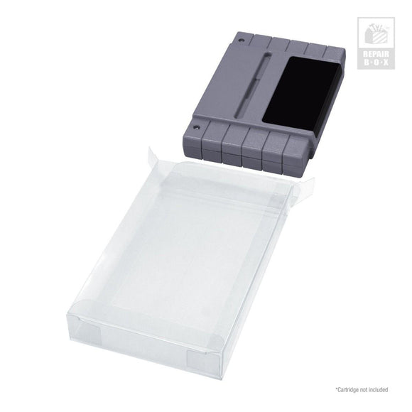 RepairBox Plastic Box Super NES® Cartridge Protector (10 Pack)For: Super NES® Cartridge