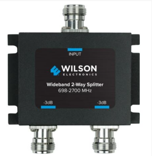 Wilson Electronics F-Female 3 dB Two-Way Splitter75ohm