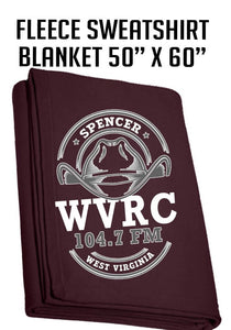 50" x 60" Fleece Sweatshirt Blanket