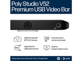 Series 4 of 9 Video, Poly Studio V52 USB Video Bar