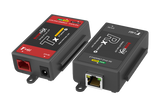 Single Port IP & PoE Cat5e Extender Set (400m/1300ft end-to-end converters)