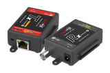 Single Port IP & PoE over Coax Set (400m/1300ft end-to-end converters)