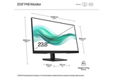 Series 7 of 10 Business Monitors, HP Series 3 Pro 23.8 inch FHD Monitor  - 324ph