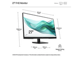Series 6 of 10 Business Monitors, HP Series 3 Pro 27 inch FHD Monitor  - 327ph