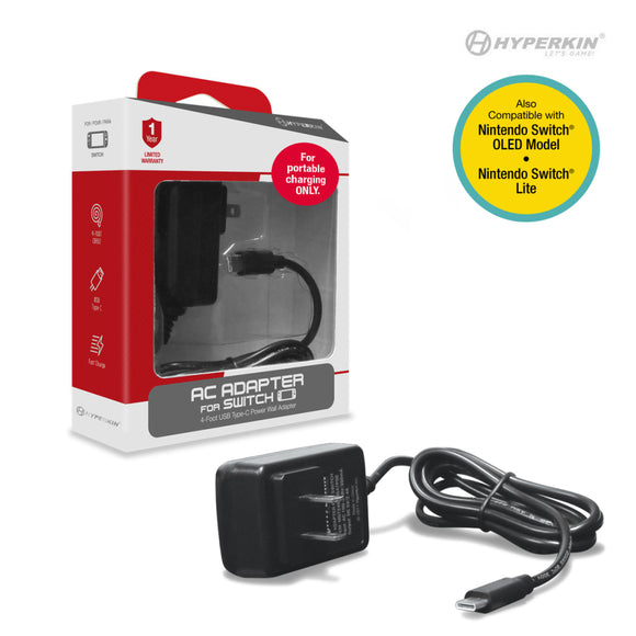 Hyperkin AC Adapter For: Switch® / Switch® Lite