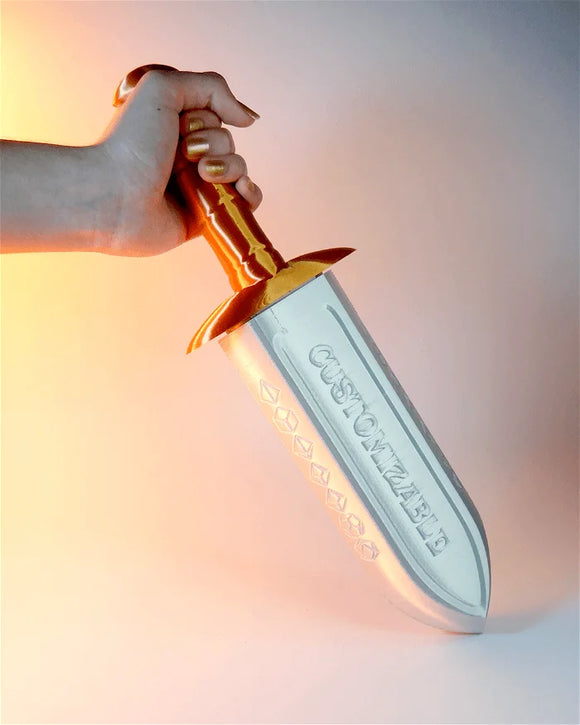 CUSTOM 3D Printed RPG Dice Dagger