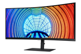 34" ViewFinity S6 S65UA Ultra WQHD USB-C Monitor R-perspective Black