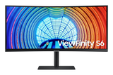 34" ViewFinity S6 S65UA Ultra WQHD USB-C Monitor Front Black