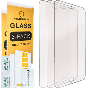 [3-PACK]-Mr Shield For iPhone 6 / iPhone 6S [Tempered Glass] Screen Protector